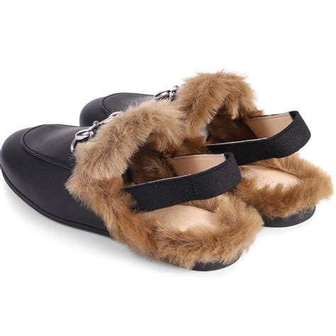 gucci fur loafers kids|kids Gucci sneakers sale.